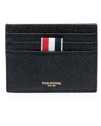 Thom Browne - Leather Credit Card Case - Lyst