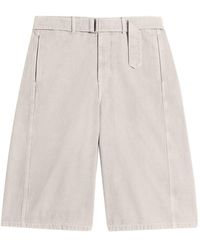 Lemaire - Denim Bermuda Shorts - Lyst