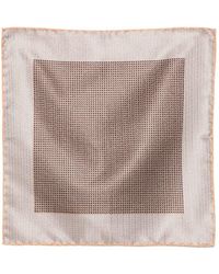 Brioni - Pritned Silk Foulard - Lyst