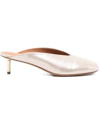forte_forte - Leather Mules - Lyst