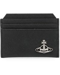 Vivienne Westwood - Logo Leather Credit Card Case - Lyst