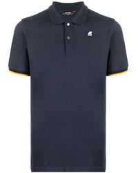 K-Way - Polo Shirt With Logo - Lyst