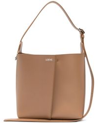Loewe - Bilbao Medium Leather Bucket Bag - Lyst