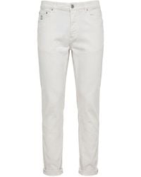 Brunello Cucinelli - Denim Cotton Jeans - Lyst