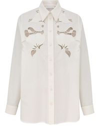 Zimmermann - Daylight Cotton Shirt - Lyst