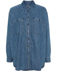 Isabel Marant - Verane Button-up Denim Shirt - Lyst