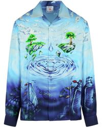 CASABLANCA - Lost Atlantis Shirt - Lyst
