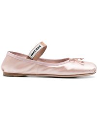 Miu Miu - Ballerine - Lyst