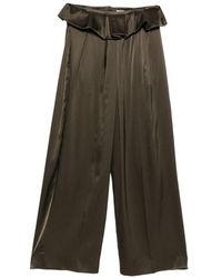 KHAITE - Kira Silk Trousers - Lyst