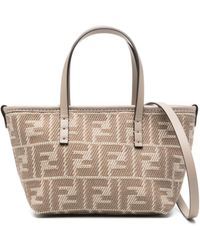 Fendi - Borsa Shopping Roll Mini - Lyst