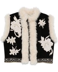 forte_forte - Ecofur Details Vest - Lyst