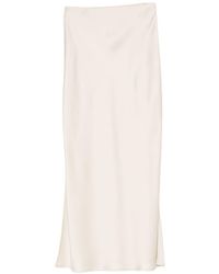 Brunello Cucinelli - Fluid Long Skirt - Lyst