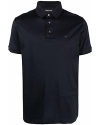 Emporio Armani - Eagle-motif Polo Shirt - Lyst