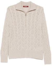 Max Mara - Wool And Cashmere Sweater - Lyst