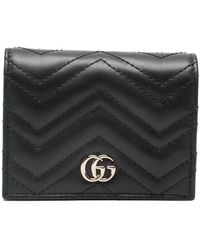Gucci - Gg Marmont Small Leather Wallet - Lyst