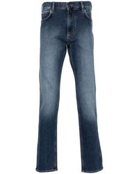 Emporio Armani - Slim Denim Jeans - Lyst