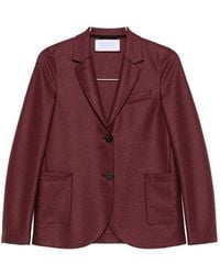 Harris Wharf London - Wool Single-Breasted Blazer Jacket - Lyst
