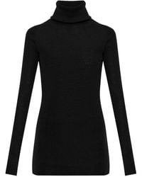 Rick Owens - Wool Turtle-Neck Sweater - Lyst