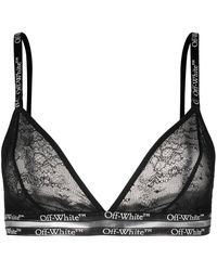 off white bralette