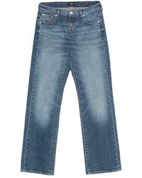 7 For All Mankind - Faded Jeans - Lyst