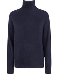 Seventy - Cashmere Turtleneck Knitted Sweater - Lyst