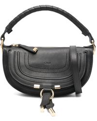 Chloé - Marcie Leather Shoulder Bag - Lyst
