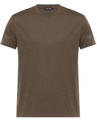 Tom Ford - Cotton Blend T-Shirt - Lyst