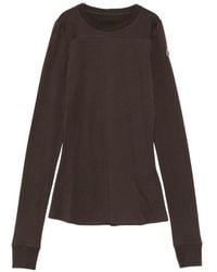 Moncler - Cotton Crewneck Sweater - Lyst