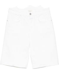 Closed - Cotton Bermuda Shorts - Lyst
