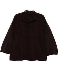 Homme Plissé Issey Miyake - Pleated Blouson Jacket - Lyst