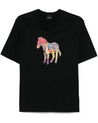 Paul Smith - Crewneck Printed T-Shirt - Lyst