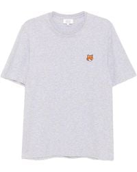 Maison Kitsuné - Fox Head Regular Tshirt - Lyst