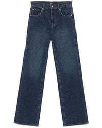 7 For All Mankind - Jeans Con Effetto Schiarito - Lyst