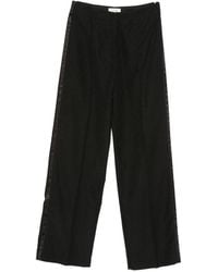 forte_forte - Wool Blend Trousers - Lyst