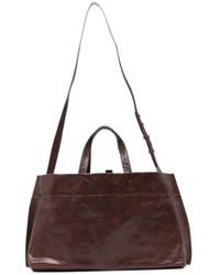 Lihann George - Elli Leather Tote Bag - Lyst
