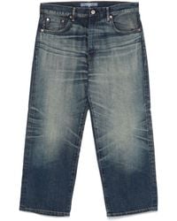 Junya Watanabe - Cropped Denim Jeans - Lyst