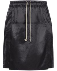Moncler - Nylon Midi Skirt - Lyst