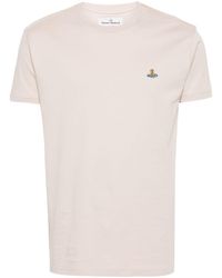 Vivienne Westwood - T-shirt In Cotone Con Logo - Lyst