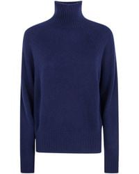Seventy - Cashmere Turtleneck Knitted Sweater - Lyst