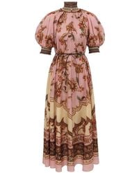 Zimmermann - Floral Maxi Dress - Lyst