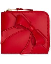 Comme des Garçons - Big Bow Leather Wallet - Lyst