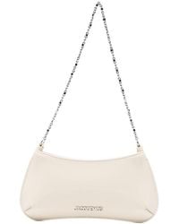 Jacquemus - Le Petit Bisou Chaine Leather Shoulder Bag - Lyst