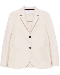 Harris Wharf London - Wool Single-Breasted Blazer Jacket - Lyst