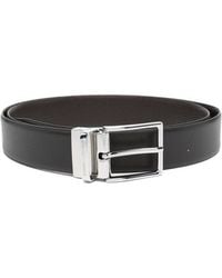 Emporio Armani - Leather Belt - Lyst