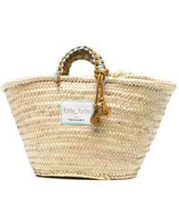 forte_forte - Large Straw Tote Bag - Lyst