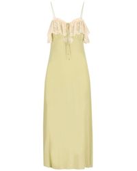 Chloé - Silk Long Dress - Lyst