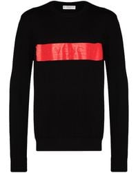 givenchy sweater red and black