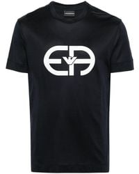 Emporio Armani - Logo T-Shirt - Lyst