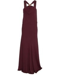 forte_forte - Silk Blend Long Dress - Lyst