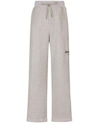 Dolce & Gabbana - Logo-print Cotton Track Pants - Lyst